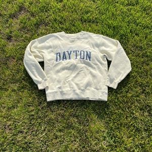 unisex cream university of dayton sweatshirt #dayton #college #vintage